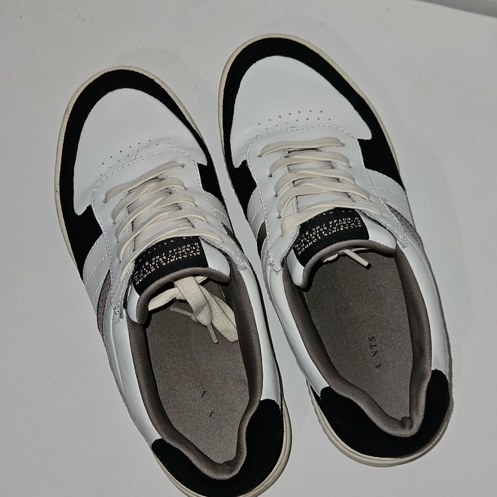 All Saints Gray and Cream Sneakers - Picture 6 of 6
